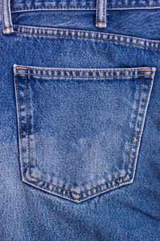 denim blue jean pocket texture is the classic indigo fashion.