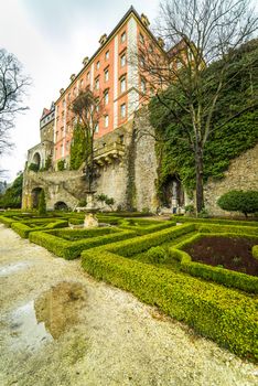 Garden in Ksiaz Castle - Poland