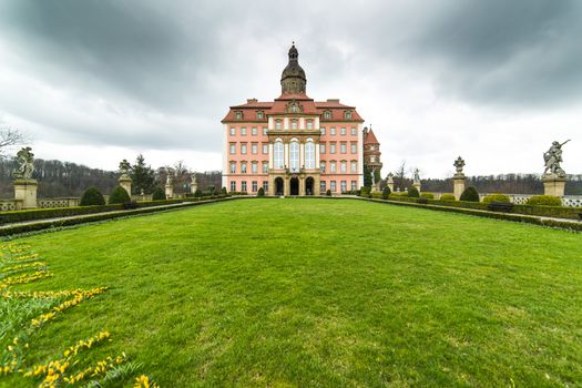 Garden in Ksiaz Castle - Poland
