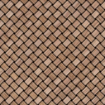 Wooden weave texture background. Abstract decorative wooden textured basket weaving background. Seamless pattern