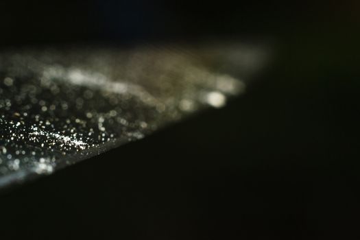 the knife blade close-up macro photo abstraction