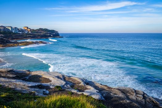 Tamarama Beach and seascape view, Sidney, Australia