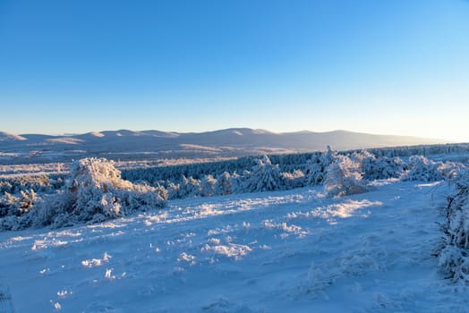 Colorful and strong winter in Crimea