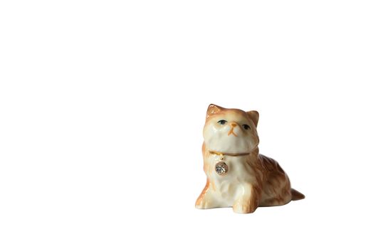 porcelain cat figurine