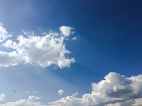 Beautiful blue sky with clouds background.Sky clouds.Sky with clouds weather nature cloud blue