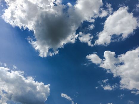 Beautiful blue sky with clouds background.Sky clouds.Sky with clouds weather nature cloud blue