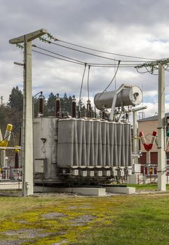 Power station for Industry.equipment at an electrical power station