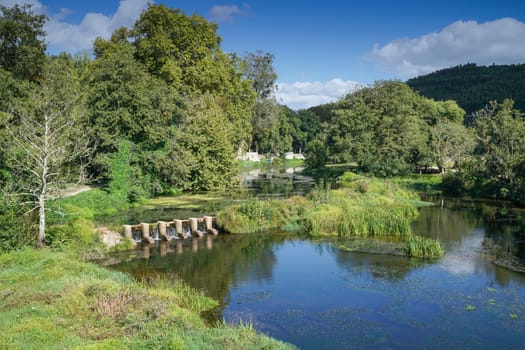 Landscape close to Caldas de Reis, Galicia, Spain 