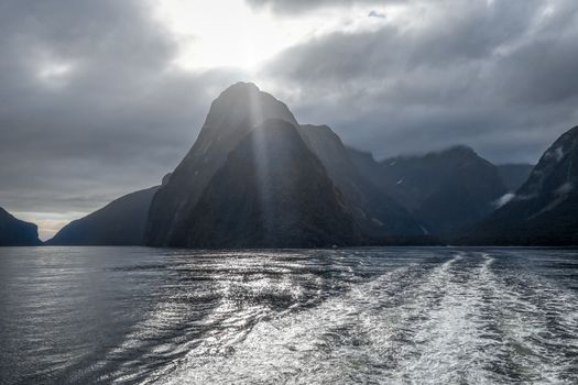 Milford Sound, fiordland national park in New Zealand