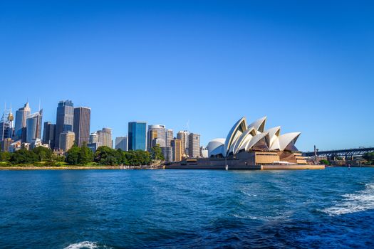 Sydney city center and Opera House panorama, Australia