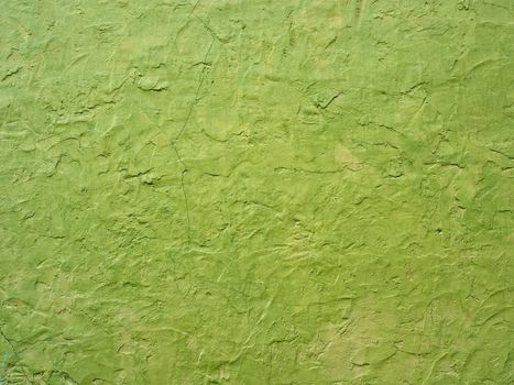 close up of lime green wall background