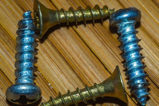 bolts and screws macro photo close-up tools construction