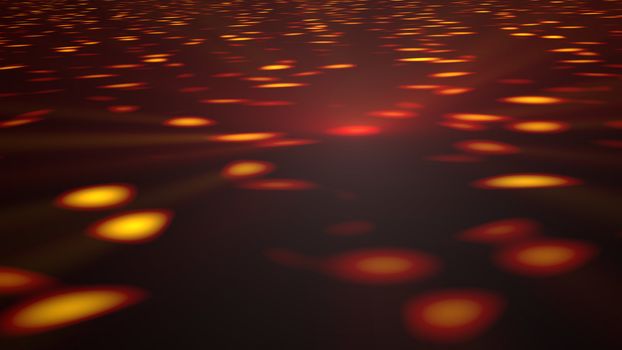 Abstract background with disco floor. 3d rendering