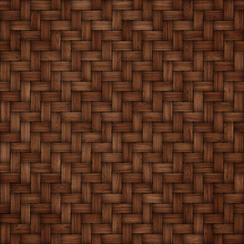 Wooden weave texture background. Abstract decorative wooden textured basket weaving background. Seamless pattern