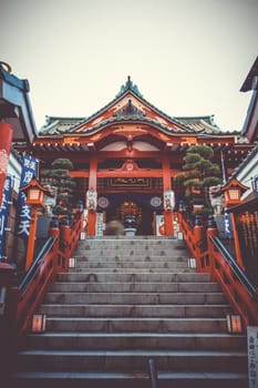 Marishiten Tokudaiji Temple in Ueno, Tokyo, Japan