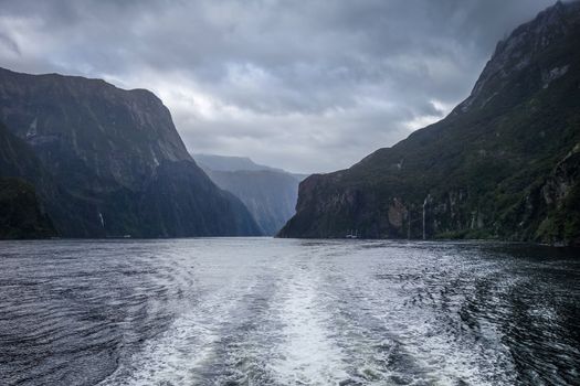 Milford Sound, fiordland national park in New Zealand