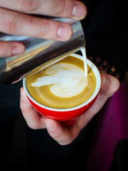 Barista Coffee Brewing Grind Professional Concept