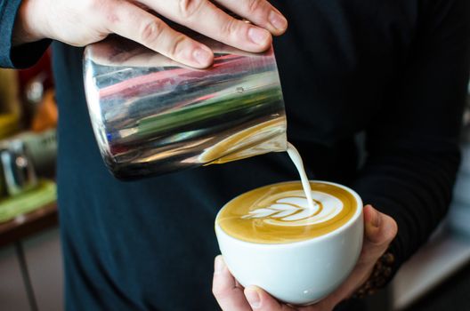 Barista Coffee Brewing Grind Professional Concept