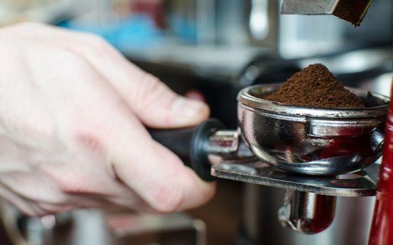 Barista Coffee Brewing Grind Professional Concept