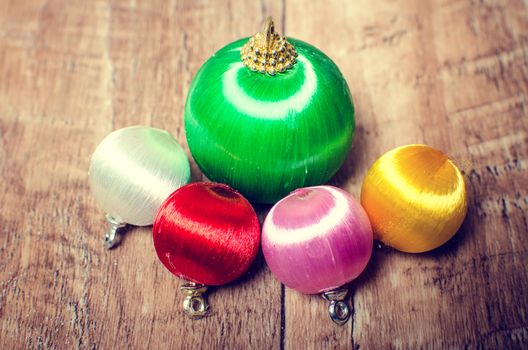 Colorful Christmas decorations for your Christmas tree and christmas well-being.