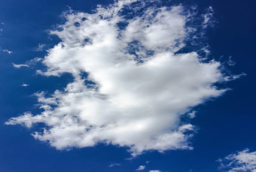 Beautiful blue sky with clouds background. Sky with clouds weather nature cloud blue. Blue sky with clouds and sun