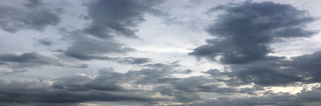 Beautiful blue sky with clouds background. Sky with clouds weather nature cloud blue. Blue sky with clouds and sun