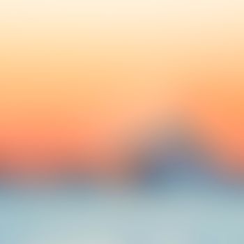 Abstract orange yellow sunset soft blurred background. Canvas for any project