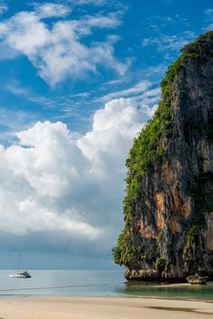 Storm clouds over the Andaman Sea, sea beautiful landscape