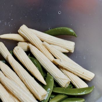 Fresh and tasty vegetables in the kitchen. Vegetarian food concept.