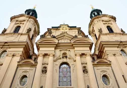 St. Nicholas Church at Old Town Square in Prague.