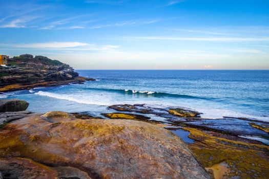 Tamarama Beach and seascape view, Sidney, Australia