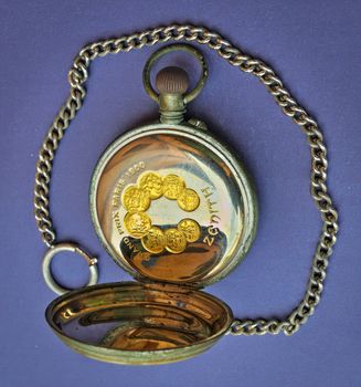 Old antique pocket watch