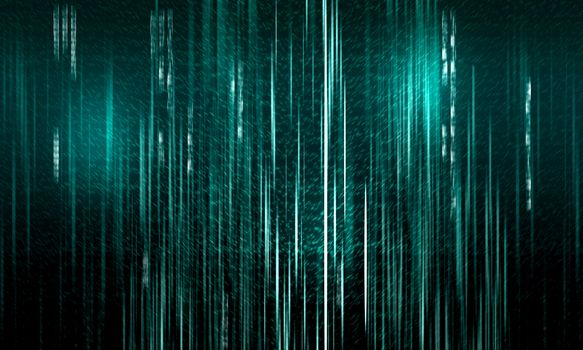 Background image with characters representing security concept
