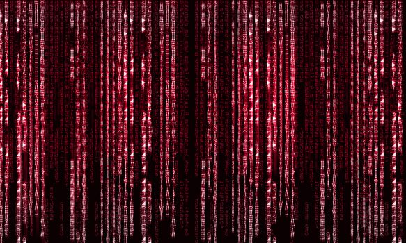 Background image with characters representing security concept