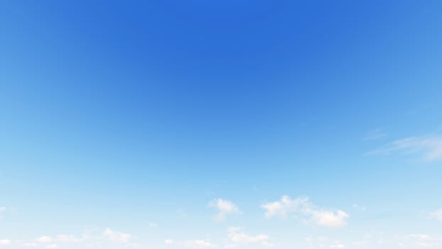 Cloudy blue sky abstract background, blue sky background with tiny clouds, 3d illustration