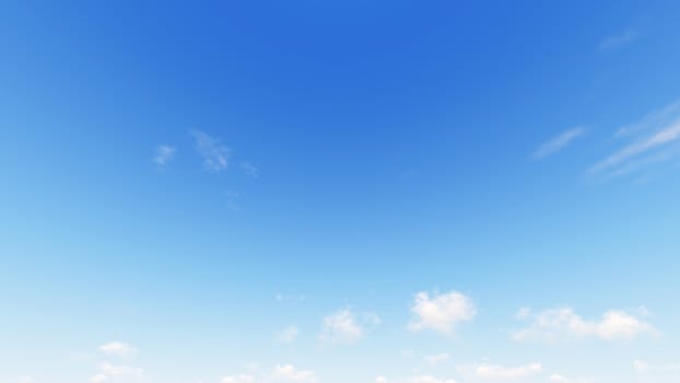 Cloudy blue sky abstract background, blue sky background with tiny clouds, 3d illustration