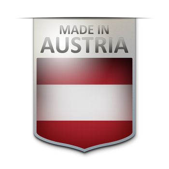 An image of a nice made in austria badge
