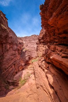 Garganta del diablo in Quebrada de las Conchas, Cafayate, Salta, Argentina