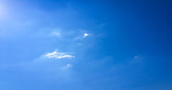 beautiful blue sky with clouds background.Sky with clouds weather nature cloud blue.Blue sky with clouds and sun