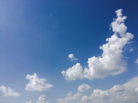 beautiful blue sky with clouds background.Sky with clouds weather nature cloud blue.Blue sky with clouds and sun