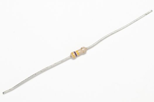 a resistor on a white background