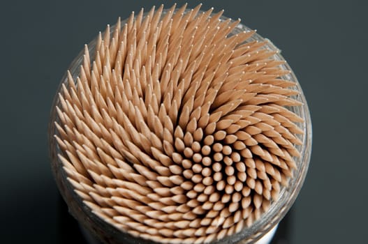 a toothpick container