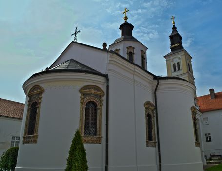Main church in monastery Krusedol in Serbia