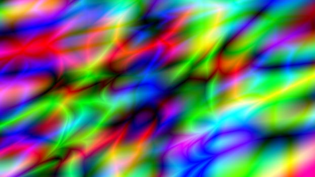 Abstract background with psychedelic art. 3d rendering