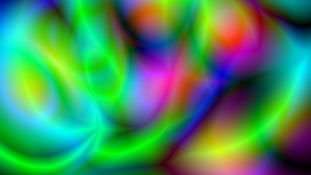 Abstract background with psychedelic art. 3d rendering