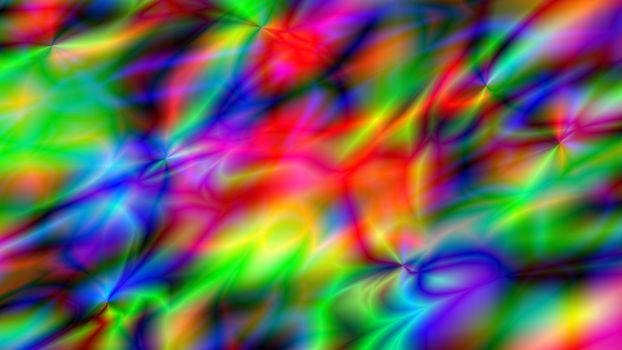 Abstract background with psychedelic art. 3d rendering