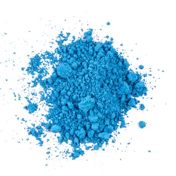 Blue natural color pigment powder