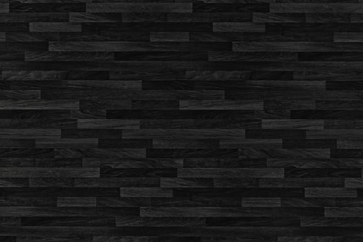 Black wood parquet texture. background old panels