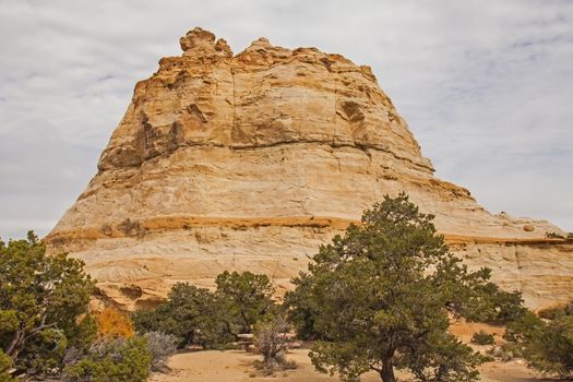 Ghost Rock situated at the Ghost Rock Rest Area on the Interstate 70 Utah.