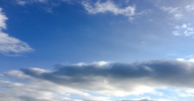 beautiful blue sky with clouds background.Sky with clouds weather nature cloud blue.Blue sky with clouds and sun